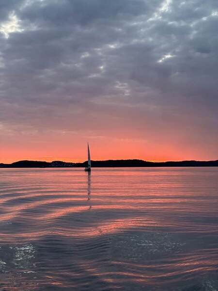 Tisdagssegling 7 maj 2024 på Älgöfjorden norr om Göteborg.