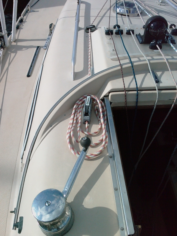 Genuafall med avlastare